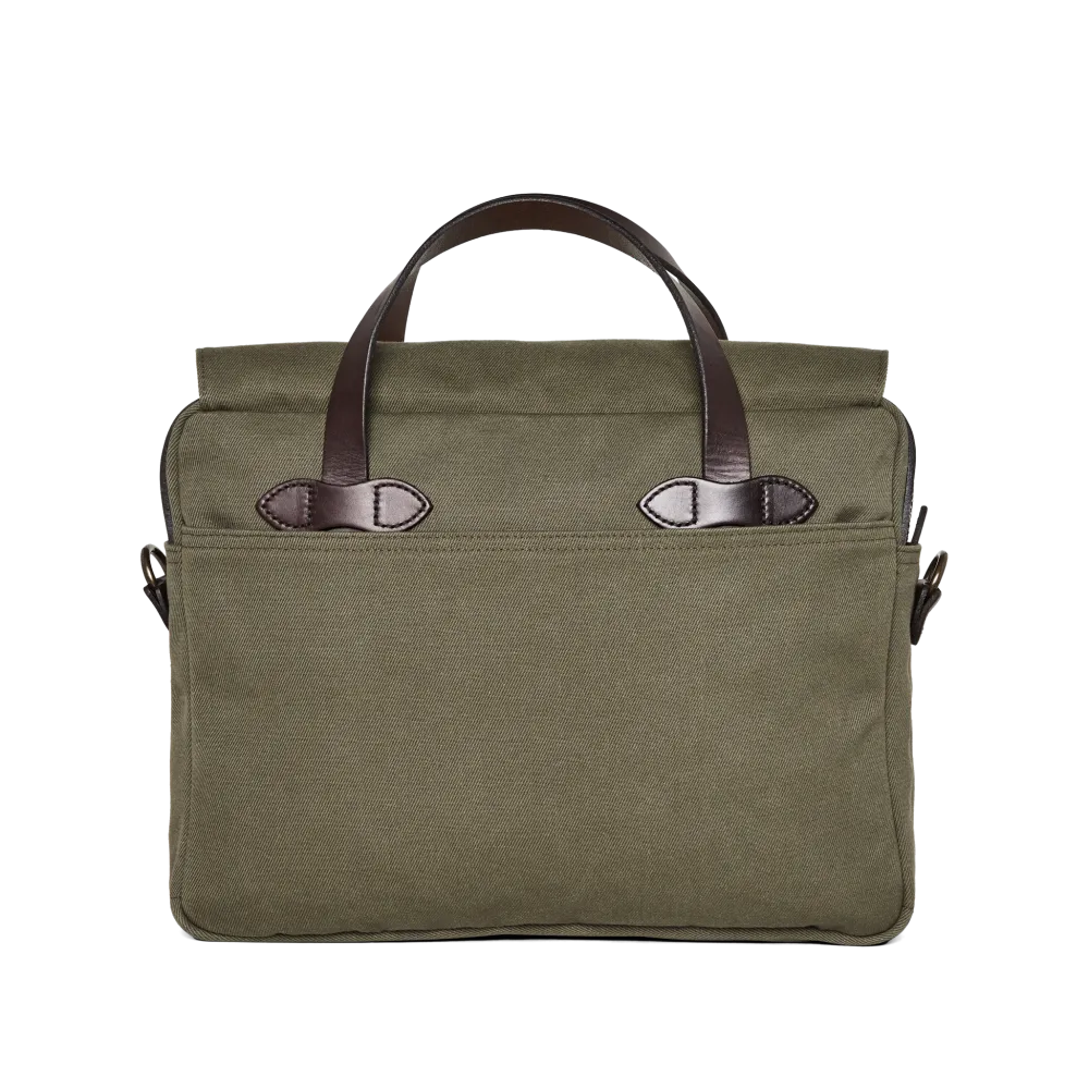 Rugged Twill Original Briefcase - Otter Green