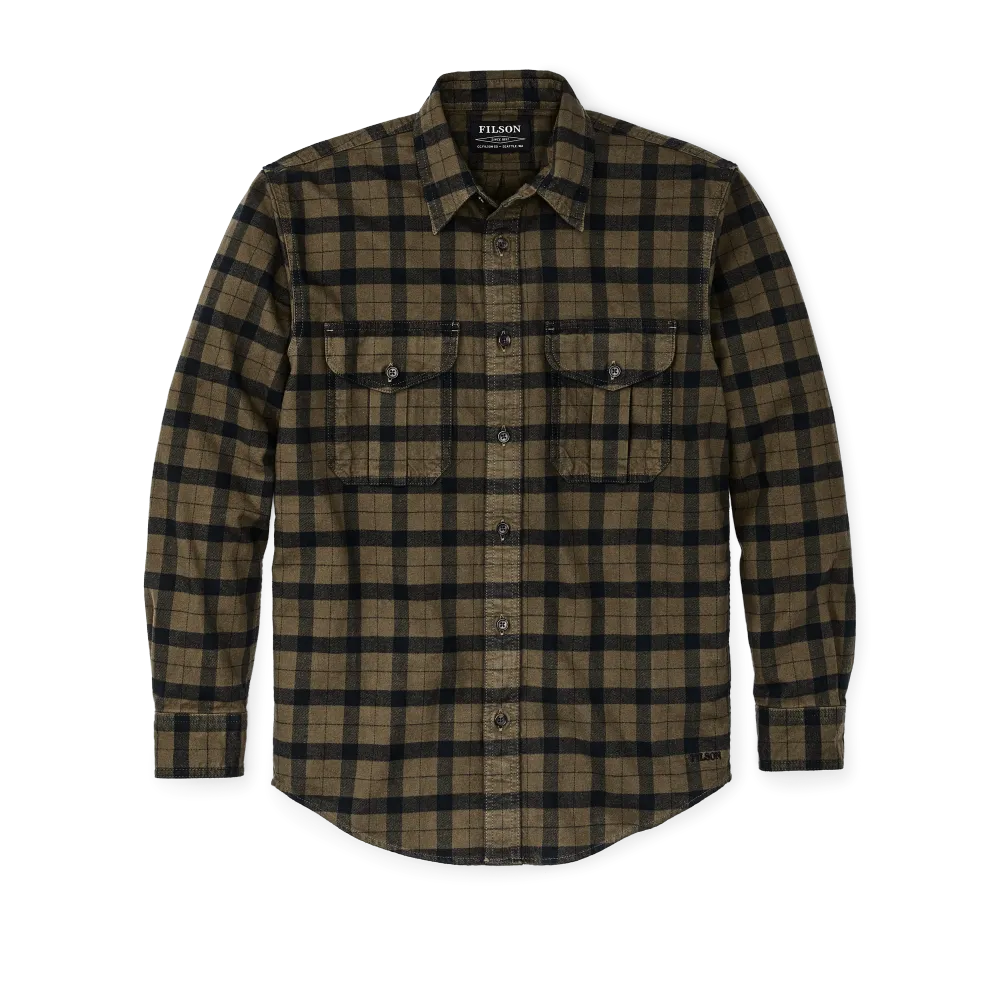 Alaskan Guide Shirt - Otter Green/black