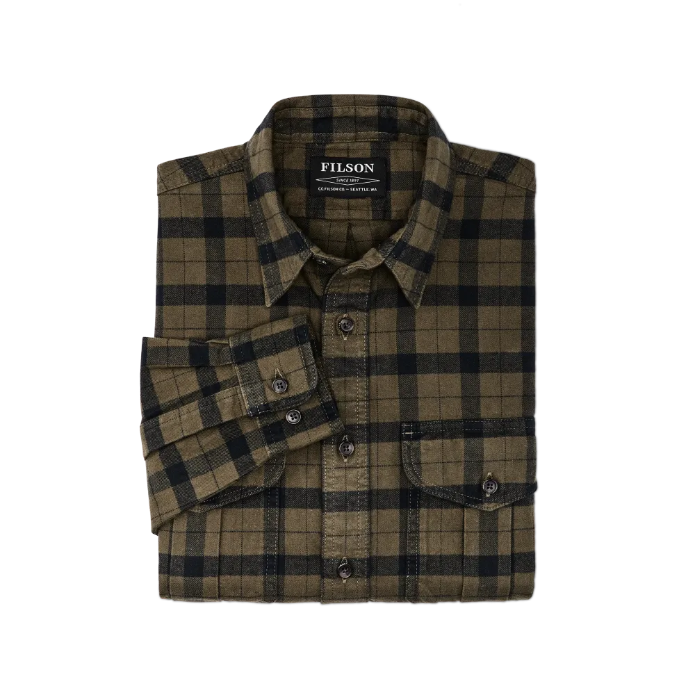 Alaskan Guide Shirt - Otter Green/black