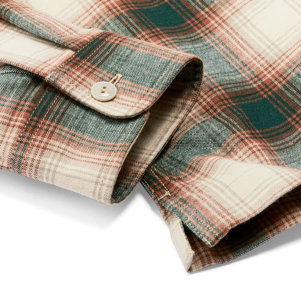 Elk Heights Camp Shirt - Rust / Pine Grove Plaid