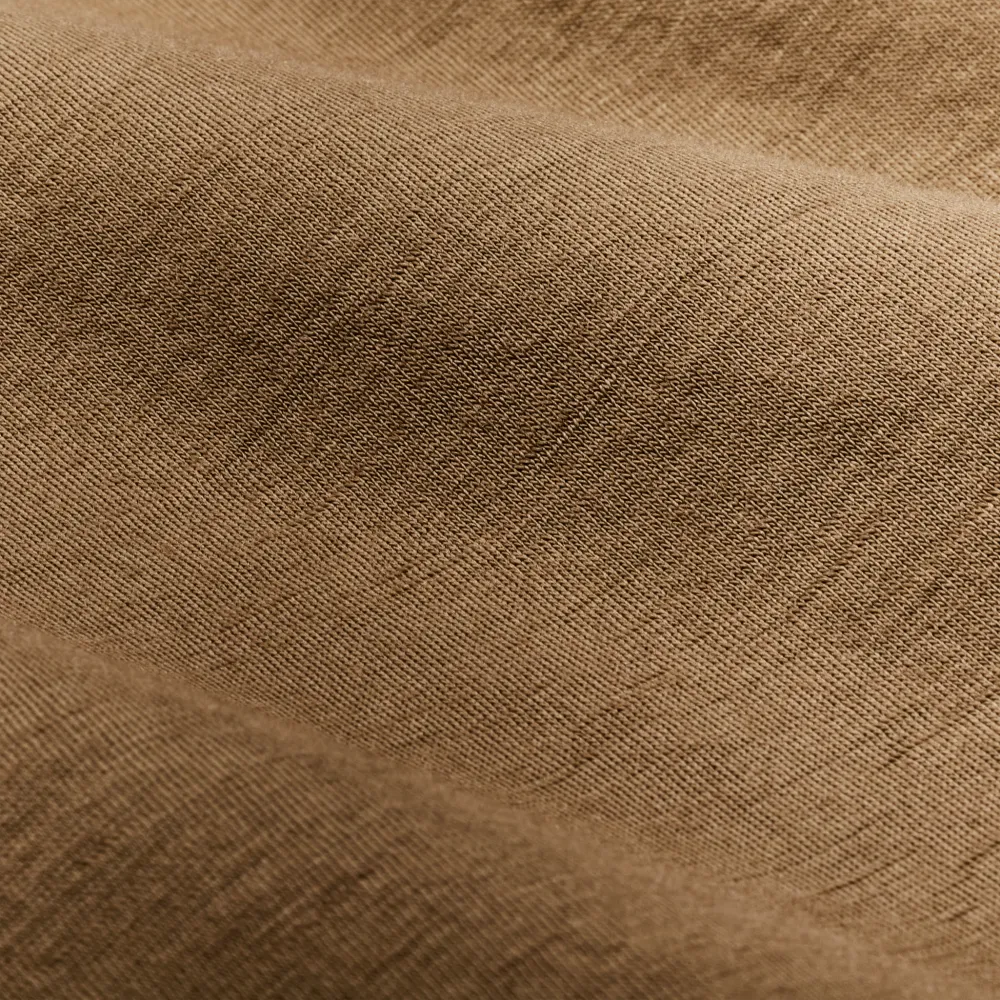 210g Merino Wool Short Sleeve Crewneck - Rugged Tan