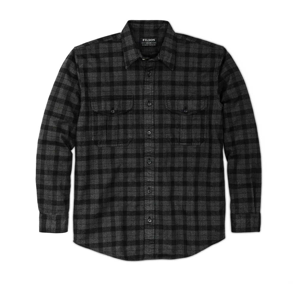 Alaskan Guide Shirt - Heather Gray/black Plaid