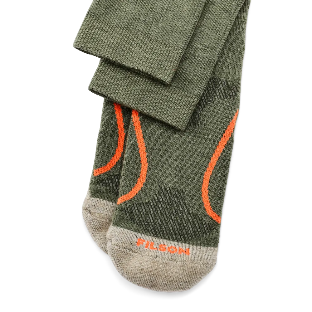 X Country Outdoorsman Socks - Green Blaze