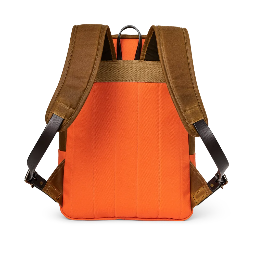 Journeyman Backpack - Dark Tan / Flame