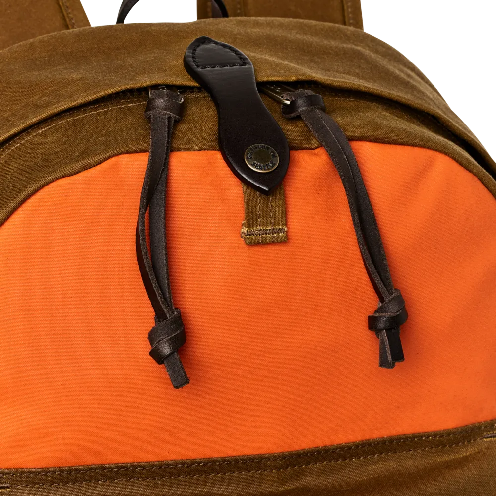 Journeyman Backpack - Dark Tan / Flame