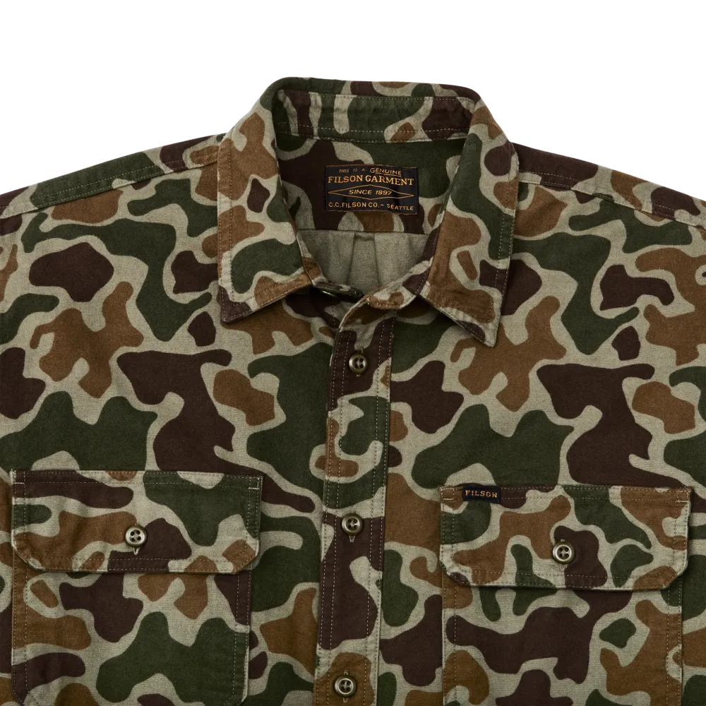 Field Flannel Shirt - Frog Camo