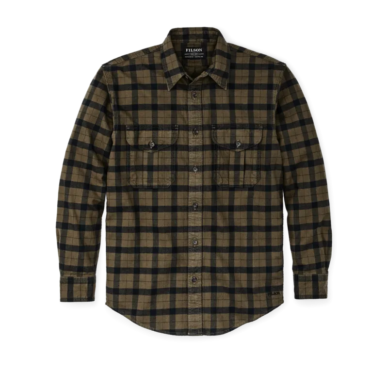 Alaskan Guide Shirt - Otter Green/black