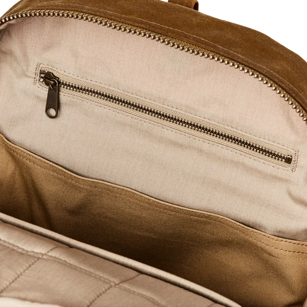 Journeyman Backpack - Dark Tan / Flame