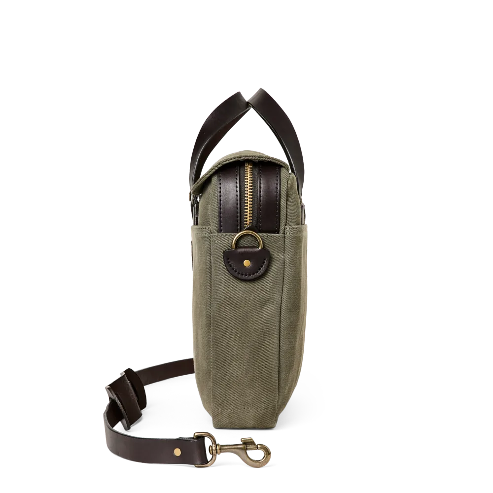 Rugged Twill Original Briefcase - Otter Green
