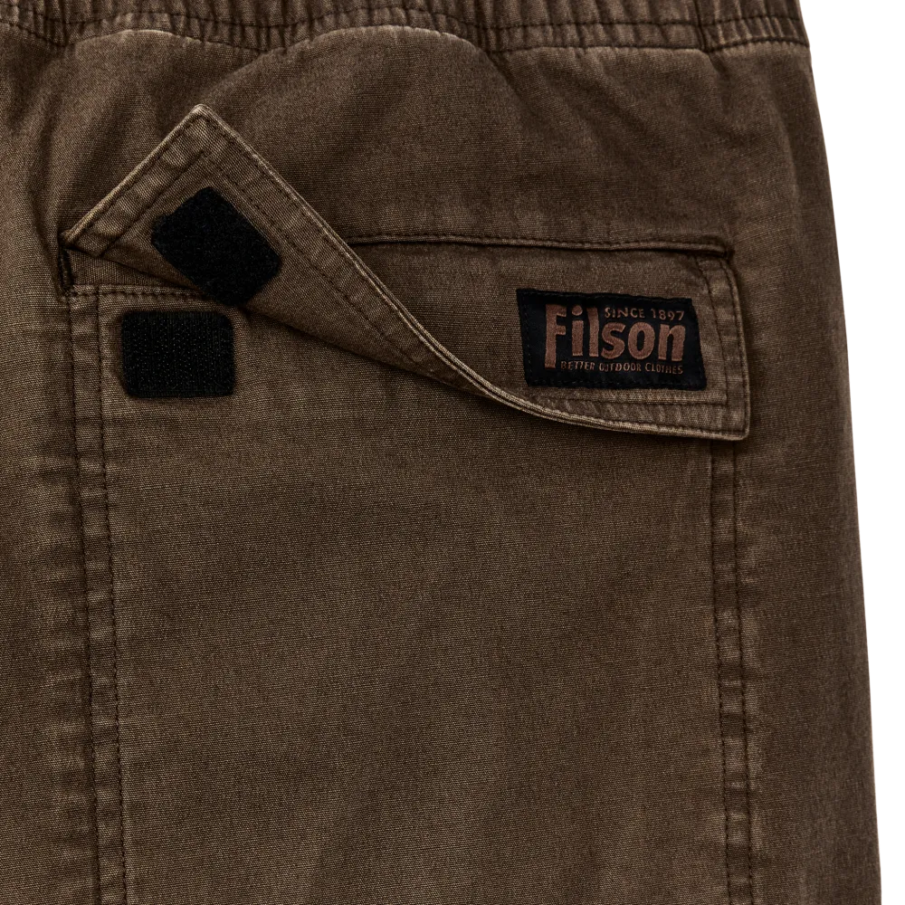 Granite Mountain Pull On Shorts - Dark Earth