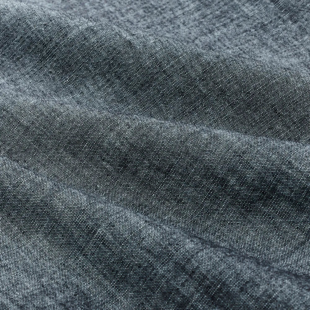 Short Sleeve Chambray Shirt  - Indigo Chambray