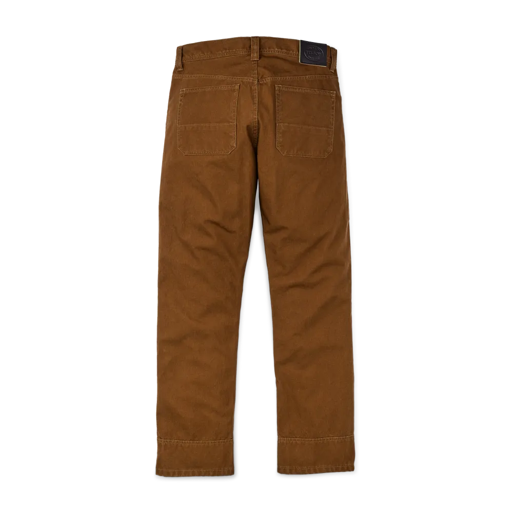 Dry Tin Cloth 5-pocket Pants - Whiskey