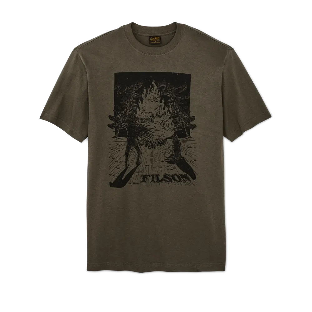Frontier Graphic T-shirt - Tarmac / Vision