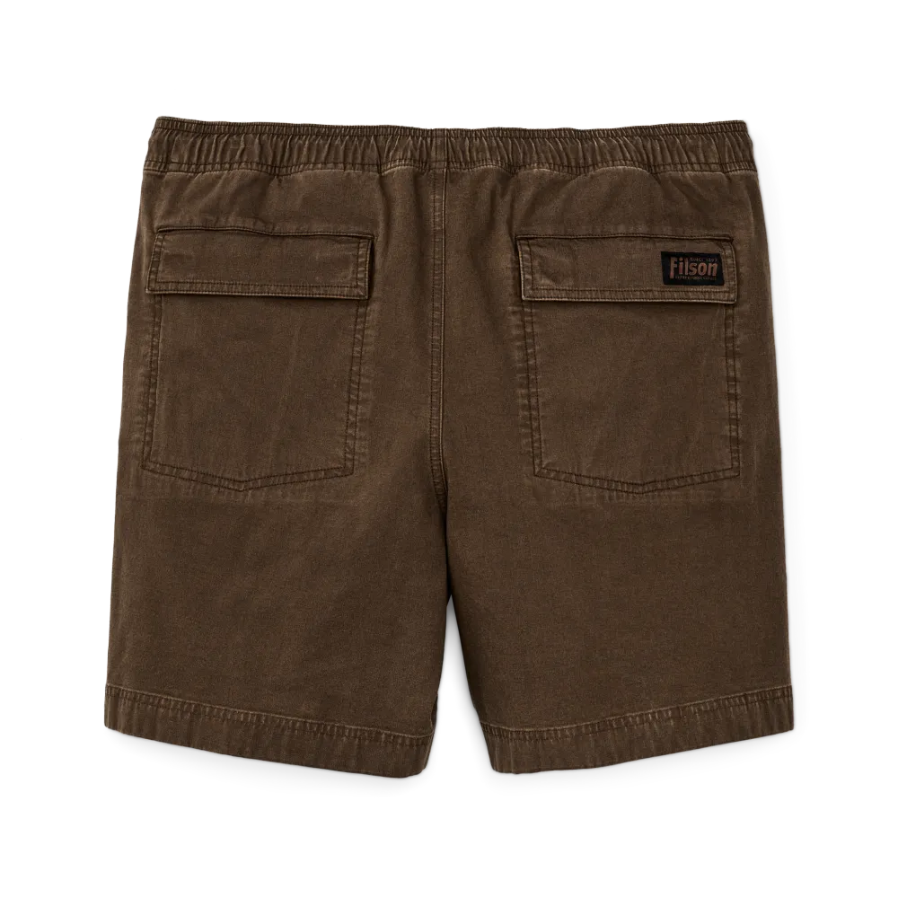 Granite Mountain Pull On Shorts - Dark Earth
