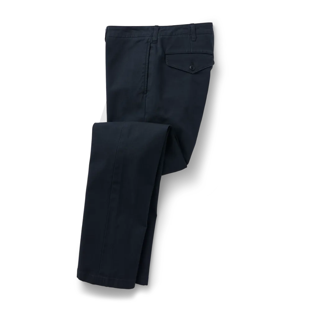 Draftsman Canvas Pants - Dark Navy