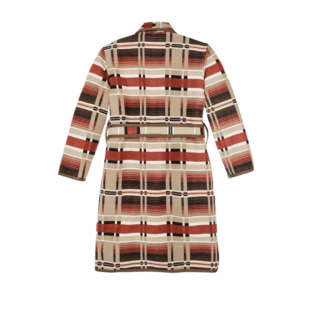 Beartooth Robe - Bloodstone / Tan Ombre