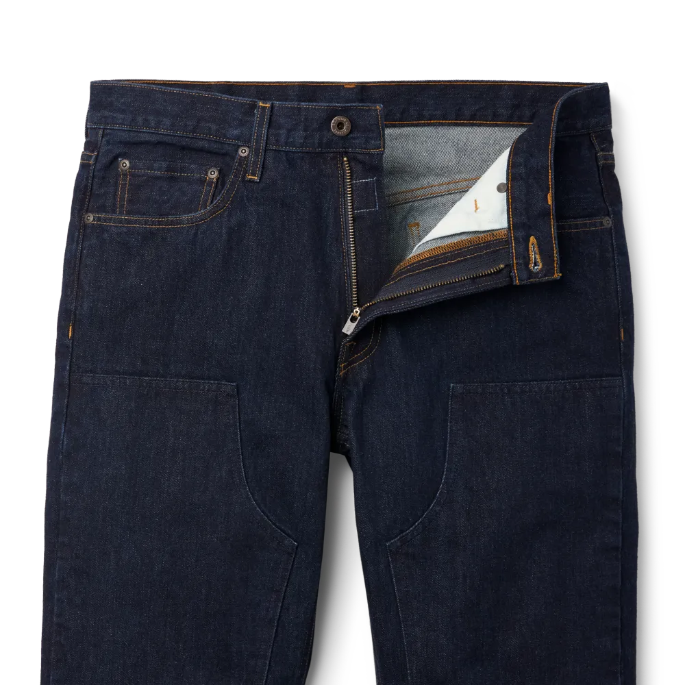 Bullbuck Double-front Jeans - Rinse Indigo