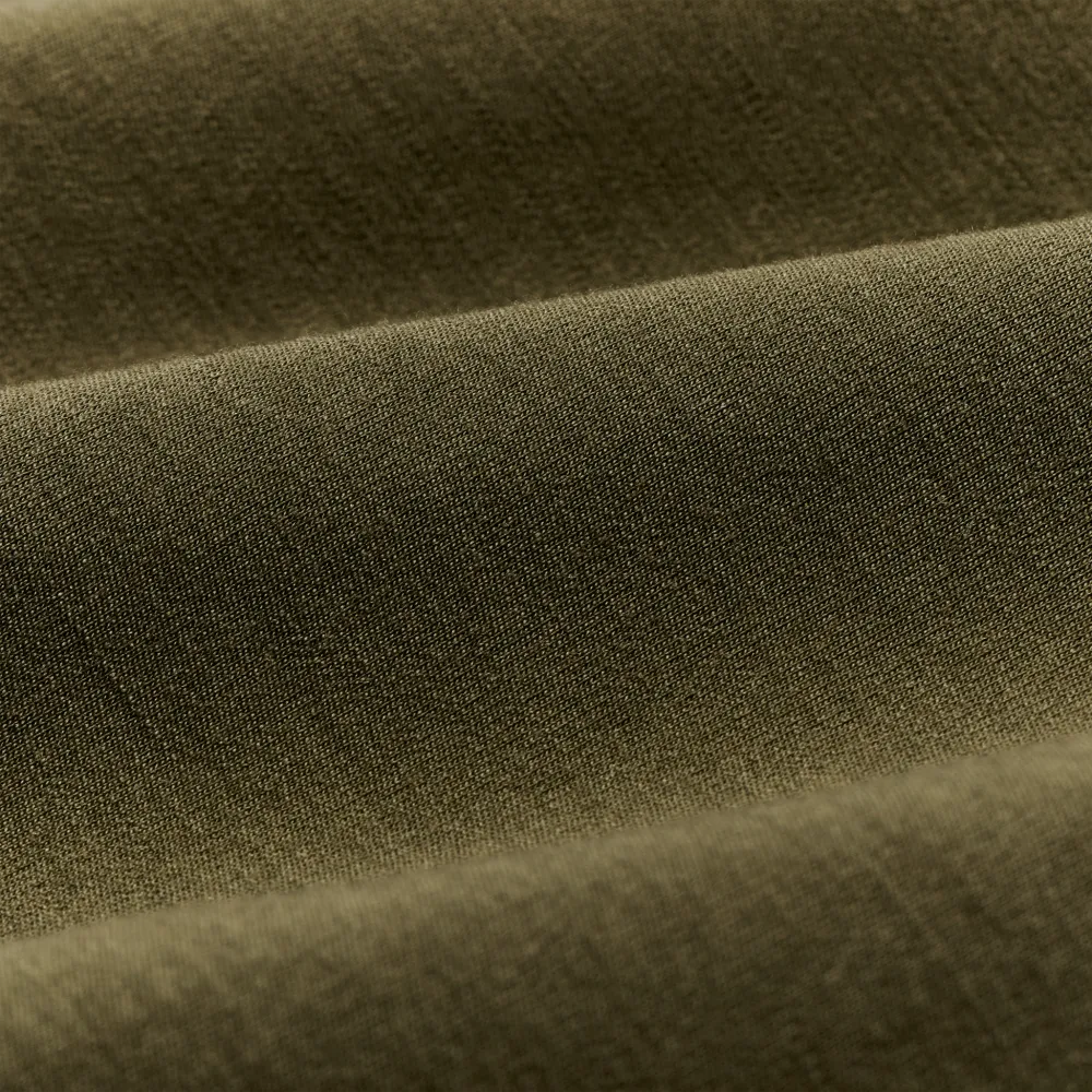 400g Merino Wool Long Sleeve Half-zip - Dark Olive