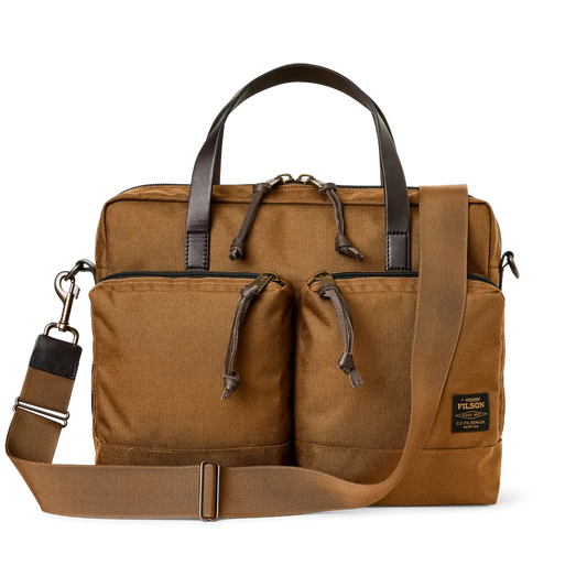 Dryden Briefcase - Whiskey