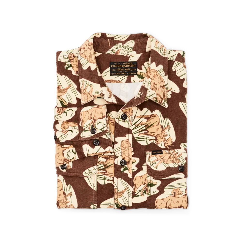 Field Flannel Shirt - Sorrel Horse / Wildlife