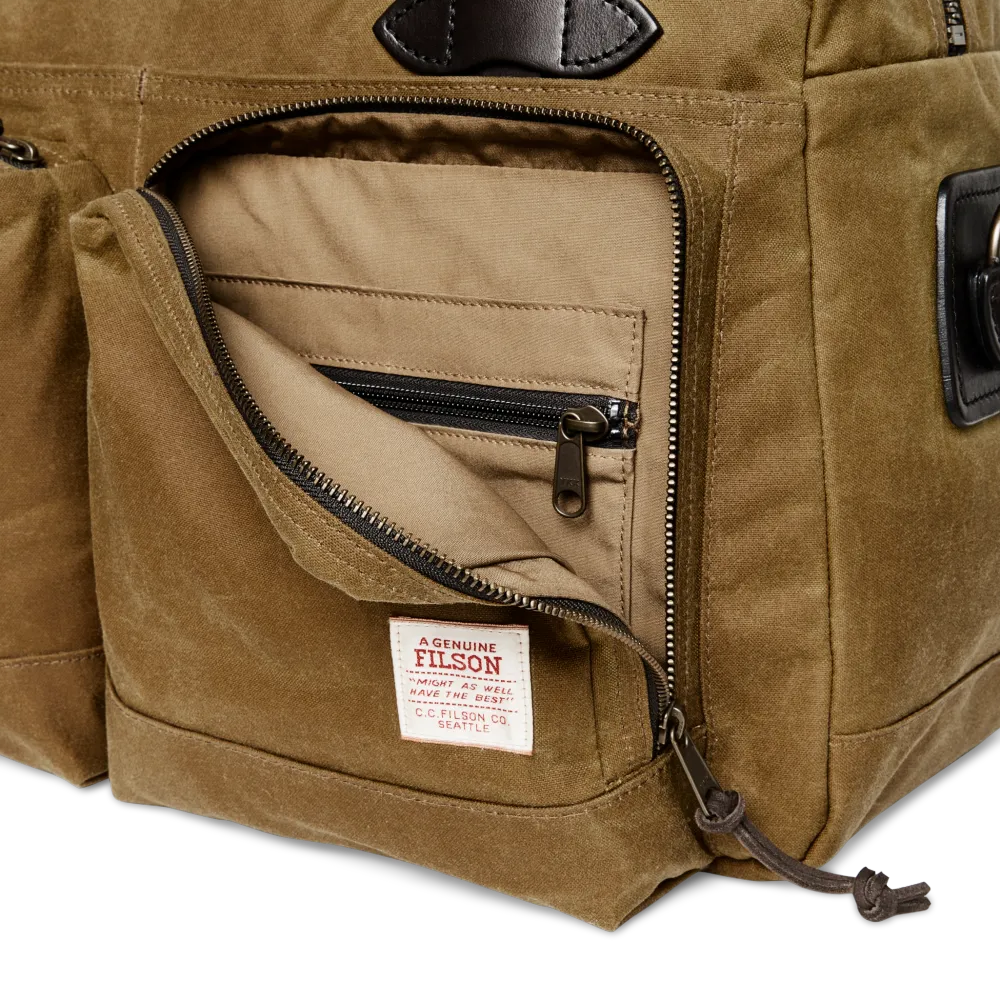 48 Hour Tin Cloth Duffle Bag - Dark Tan