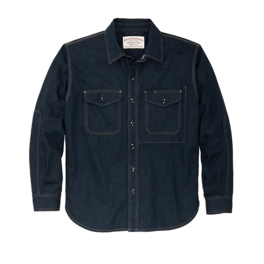 Denim Work Shirt - Mid-wash Indigo