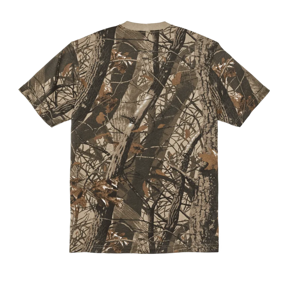 Embroidered Pocket T-shirt - Realtree Hardwoods Camo
