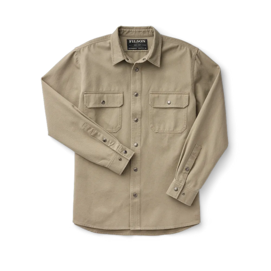 Canvas Work Shirt - Gravel Taupe