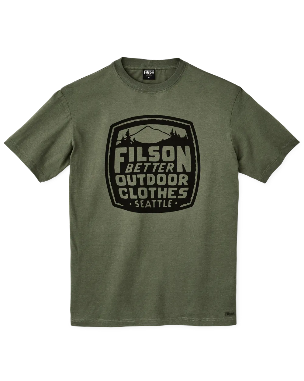 Ranger Graphic T-Shirt - Service Green / Vintage Seal
