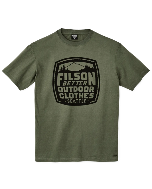 Ranger Graphic T-Shirt - Service Green / Vintage Seal