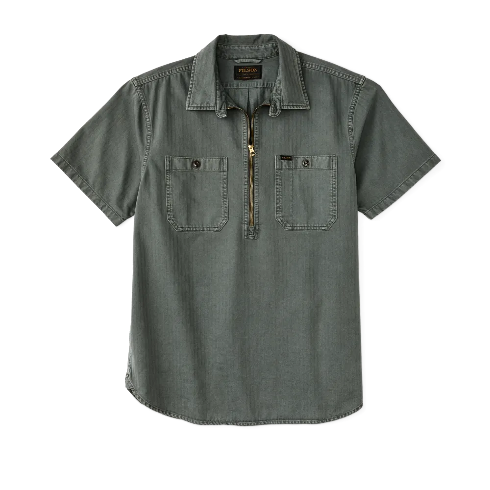 Short Sleeve Mechanic Shirt - Gravel