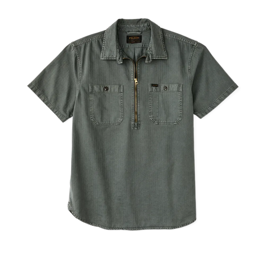 Short Sleeve Mechanic Shirt - Gravel