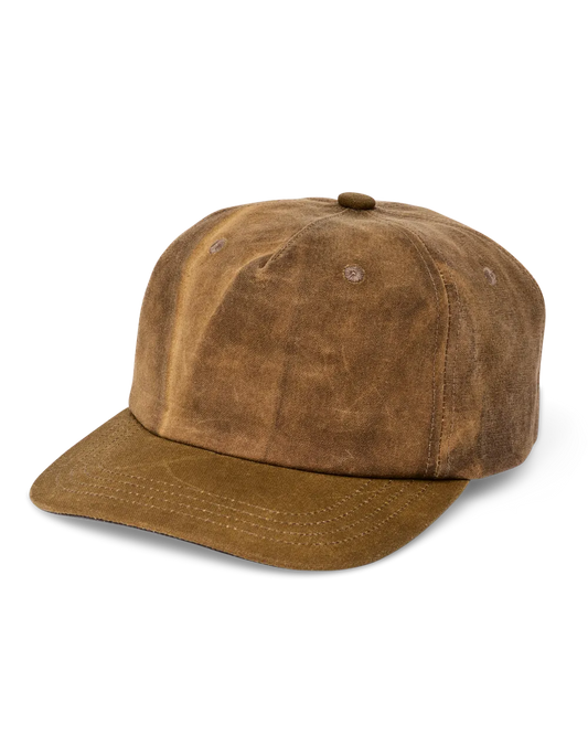 Filson Workshop Reclaimed Tin Cloth Cap - Dark Tan
