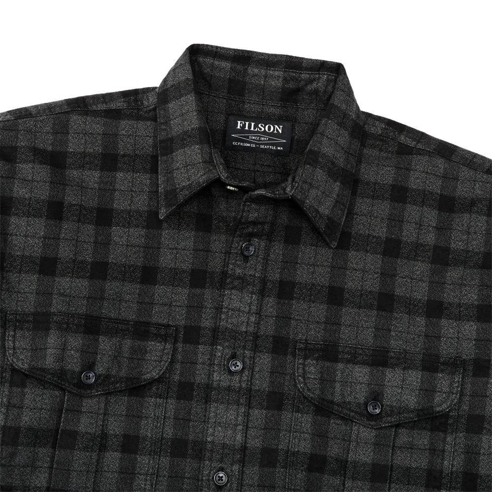 Alaskan Guide Shirt - Heather Gray/black Plaid