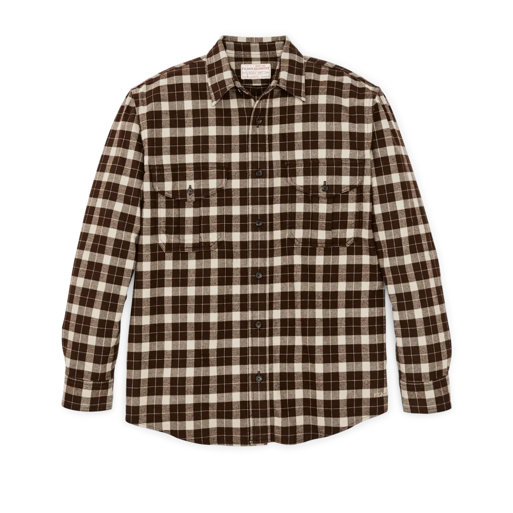 Alaskan Guide Shirt - Brown / Cream Plaid