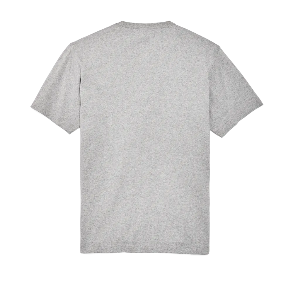 Frontier Henley T-shirt - Heather Gray