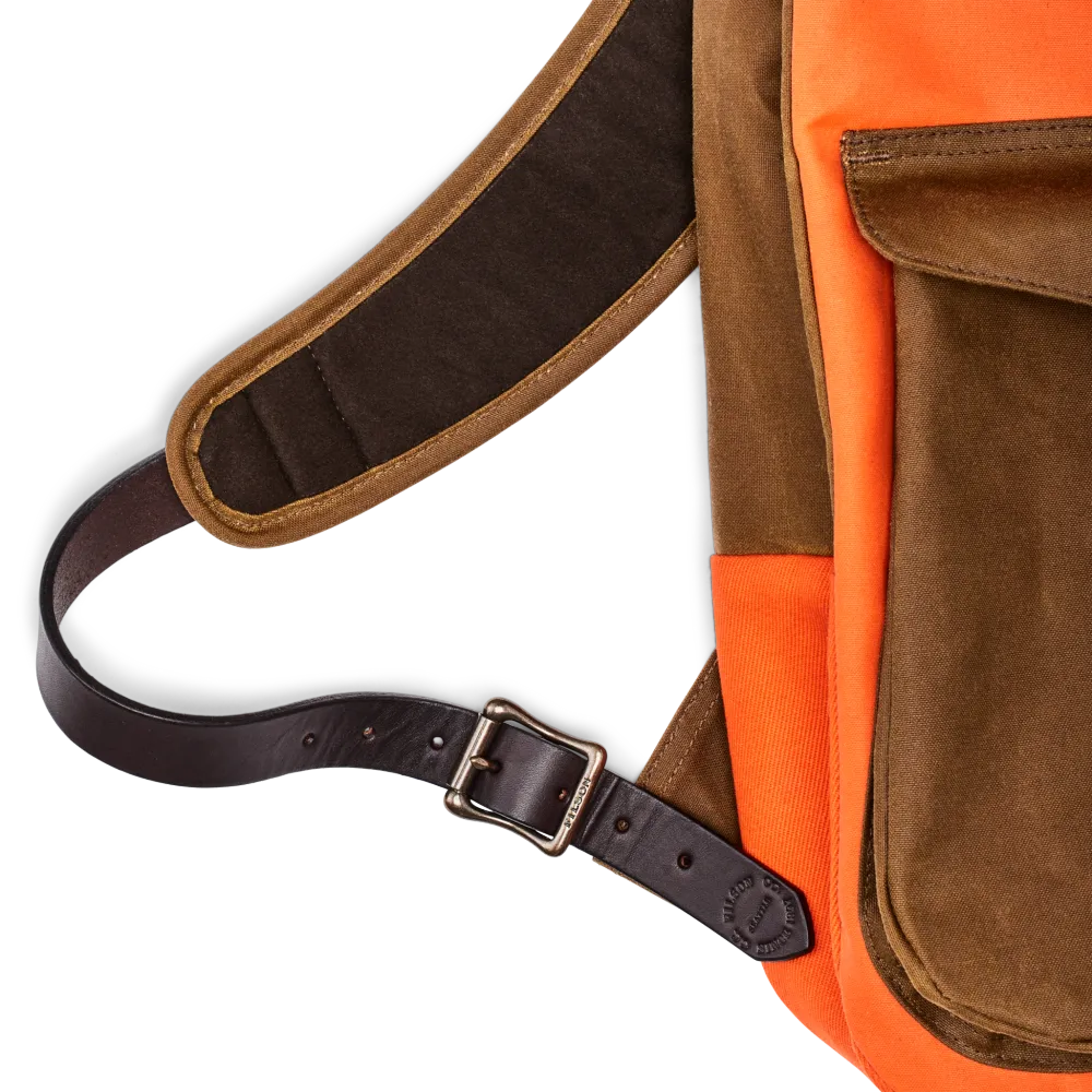 Journeyman Backpack - Dark Tan / Flame
