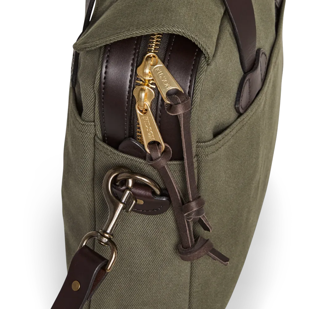 Rugged Twill Original Briefcase - Otter Green