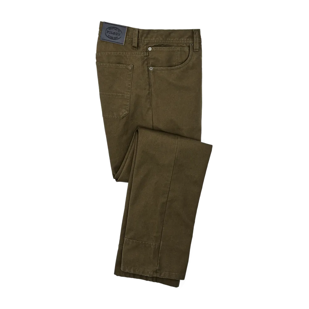 Dry Tin Cloth 5-pocket Pants - Marsh Olive