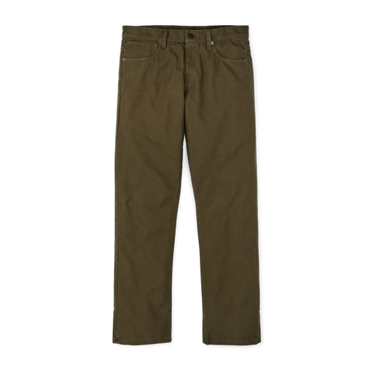 Dry Tin Cloth 5-pocket Pants - Marsh Olive