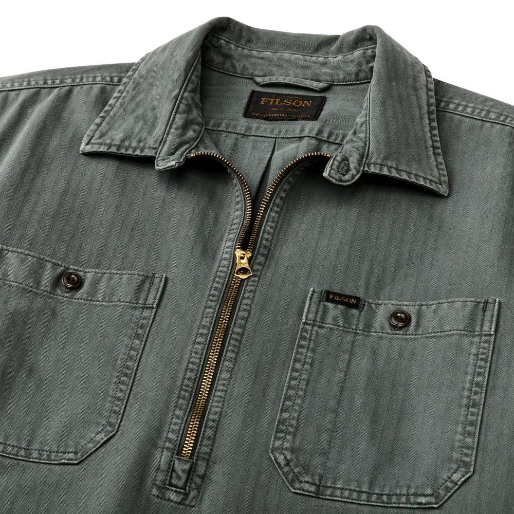 Short Sleeve Mechanic Shirt - Gravel
