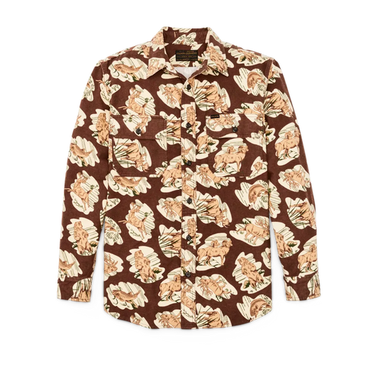 Field Flannel Shirt - Sorrel Horse / Wildlife