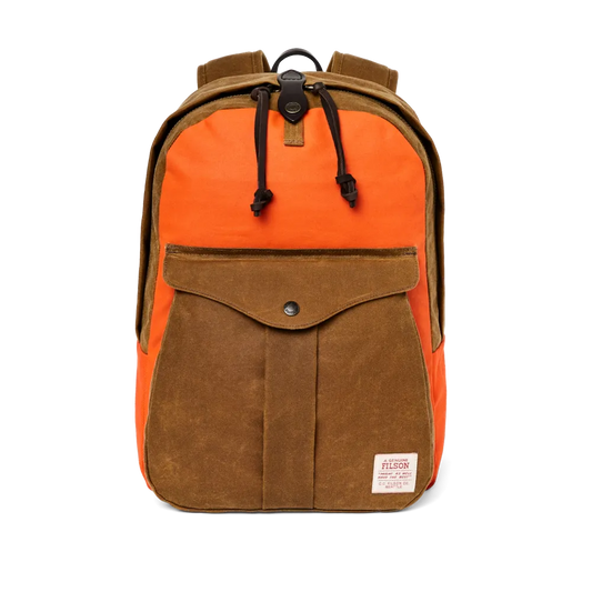 Journeyman Backpack - Dark Tan / Flame