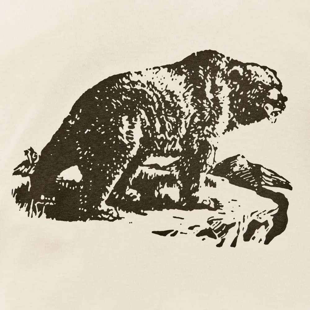 Frontier Graphic T-shirt - Natural / Bear