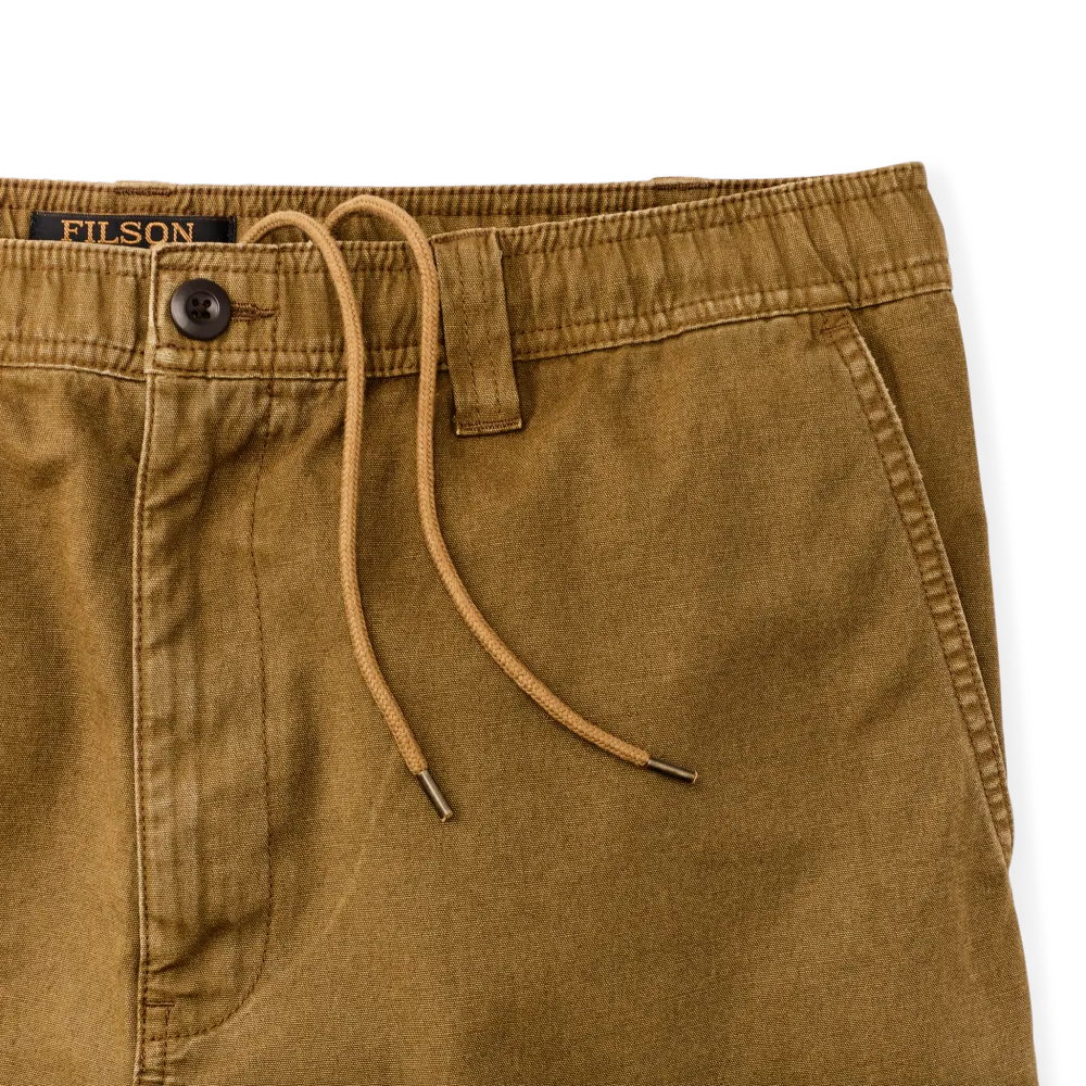Oakville Canvas Shorts - Bronze Brown