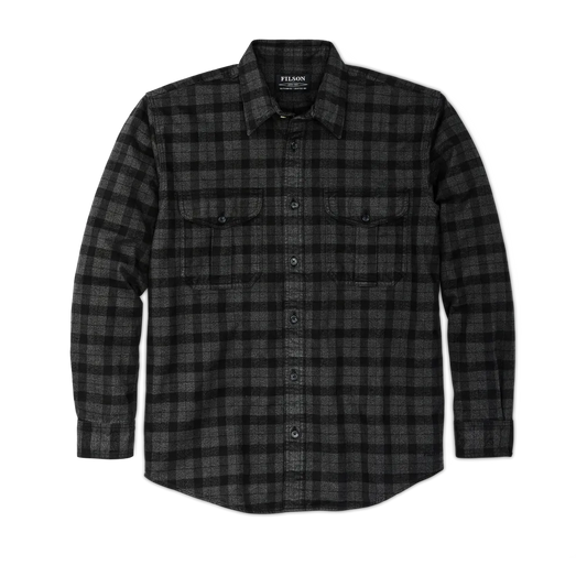 Alaskan Guide Shirt - Heather Gray/black Plaid