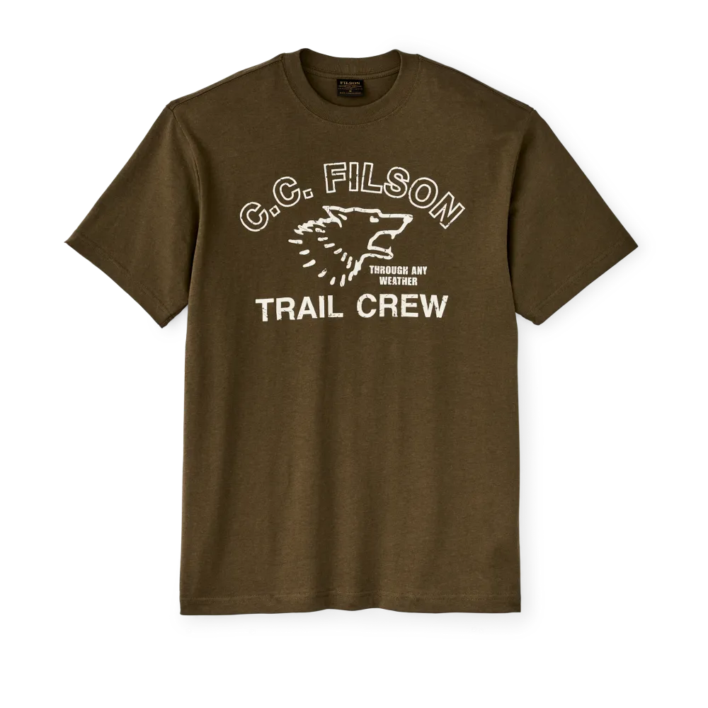Frontier Graphic T-shirt - Military Olive / Trail
