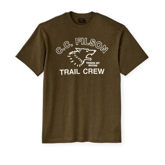 Frontier Graphic T-shirt - Military Olive / Trail
