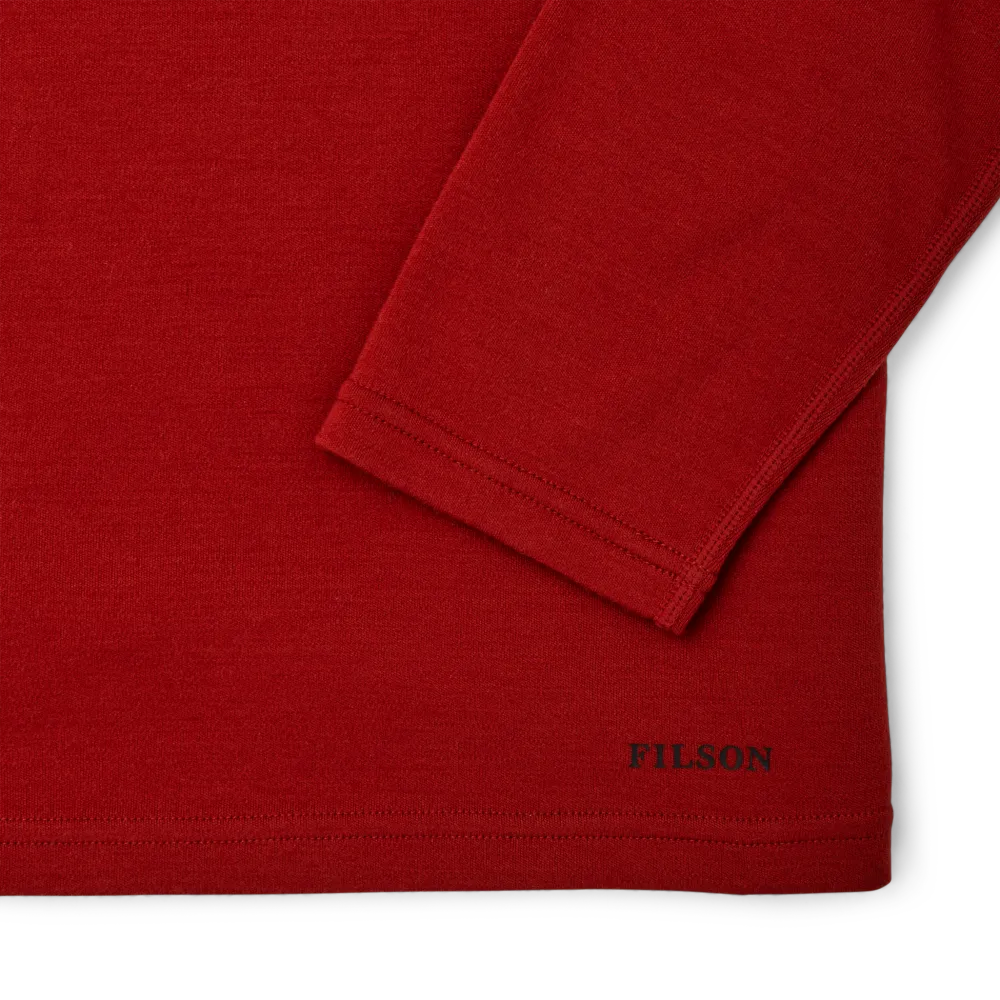 280g Merino Wool Crewneck - Red Oak