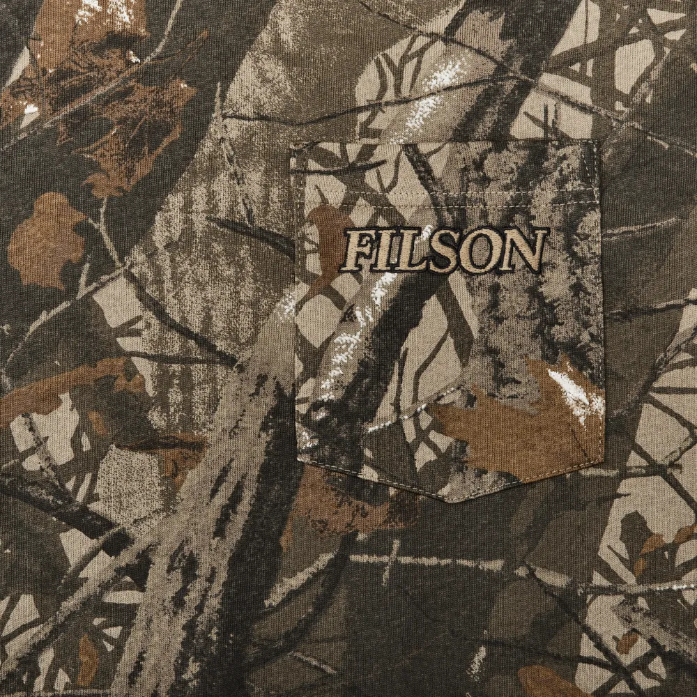 Embroidered Pocket T-shirt - Realtree Hardwoods Camo